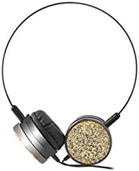 CuTech Wire Frame Headphones - Black/Gold Plating