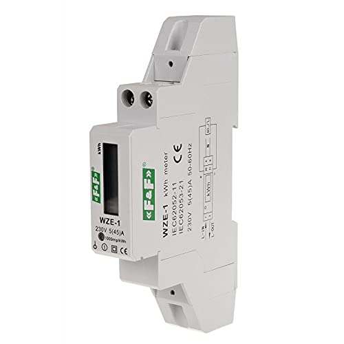 Single Phase Energy Consumption Meter 45A MID WZE-1 Compliance