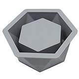 LIBRAGOLD Silicone Flower Planter Mold for Concrete