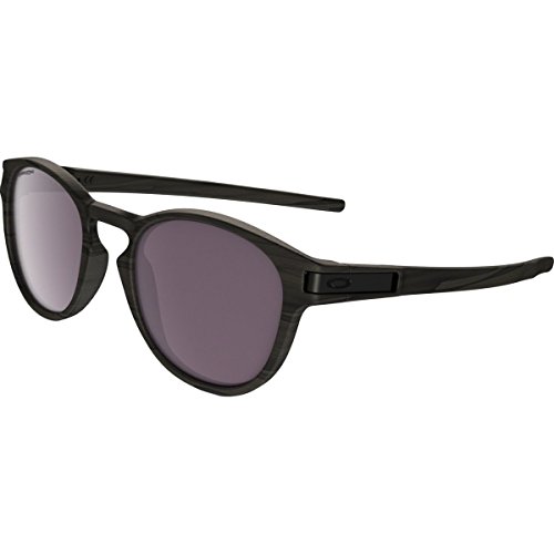 Oakley mens latch polarized sunglasses, woodgrain/prizm daily, on…