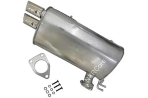 Direct Fit 3.0L Exhaust Muffler Compatible with 2007 2008 2009 2010 2011 2012 2013 Mitsubishi Outlander 3.0L Direct Fit Premi