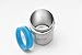Pine Sky Can Cooler - Double Wall, Vacuum Insulation Keeps Standard Size 12oz Cans and Bottles Ice Cold (Sky Blue)