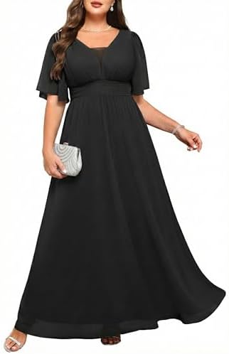 black boho wedding dress plus size 10 Gorgeous Plus Size Black Wedding Dress Ideas