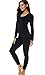 HieasyFit Women’s Mid-Weight Cotton Thermal Underwear 2pc Winter Base Layer Setthumb 2