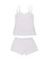 cheekfrills Women's Candy Heart Camisole and Bed Shorts