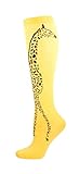 Socksmith Giraffe Knee High Socks (Yellow)