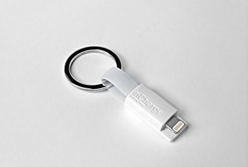 inCharge - LIGHTNING connector for recharging Apple iPhone and iPad devices. Flexible magnetic keyring and cable tidy!