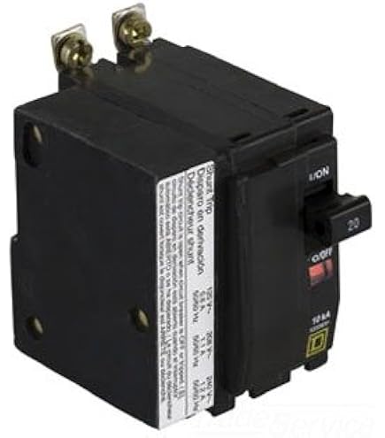 Square D 2 pole Bolt-On Circuit Breaker, 30 Amp, qob2301021 with