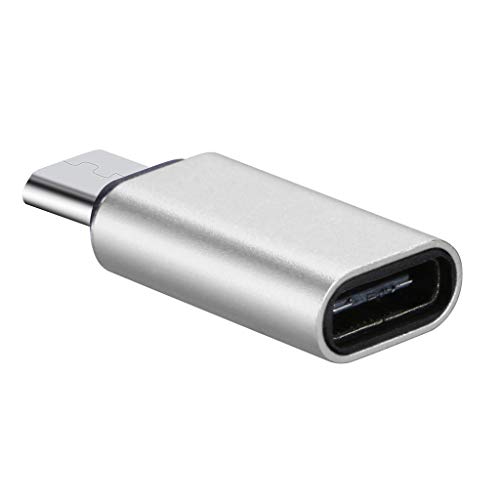 Fullwei DJI OSMO Pocket Gimbal Accessories Replacement Type C USB C To USB-A 3.0 Adapter Fast Adapter (Silver) - Thumbnail 4