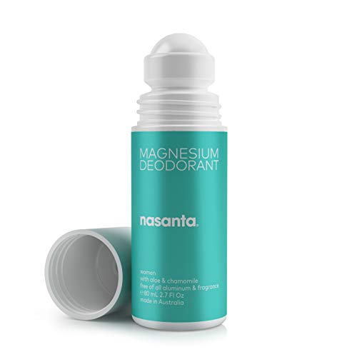nasanta Magnesium Deodorant for Women with Aloe & Chamomile