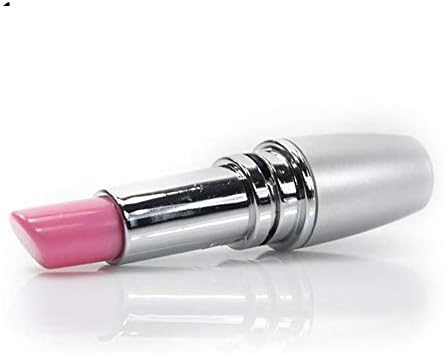 1 Pc Mini Lipstick Portable Full Body Massage Stick Vibrate Relaxing Silver