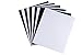 Heat Transfer Vinyl Sheets for Crafting (12” x 10”) | 5 White & 5 Black Iron-On Printing Papers with Easy Weed Out | Durable HTV Bundle for Cricut, Silhouette Cameo & Others (10 Pack)