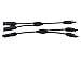 MISOL Y branch MC4 Parallel connector / Adapter / 1M2F+2M1F /TUV / Y Branch Connector