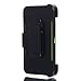 iPhone 6 Case, iPhone 6S Case [HEAVY DUTY] Built-in Screen Protector Tough 4 in1 Rugged Shorkproof Cover [With Kickstand] (Green)