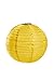 Allsop Home and Garden 31617 Soji Illume 14” LED Outdoor Solar Lantern, Handmade with Weather-Resistant UV Nylon, Marigold (1-Count)