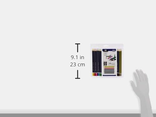 Royal & Langnickel Clamshell Drawing Set, 20 Piece Colour Drawing Set - Image 4