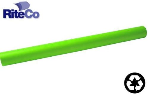 Pack of 12 Raydiant Fade Resistant Art Rolls (36inx30ft; Lime Green)
