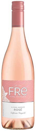 Sutter Home Fre ROSE Wine Non-Alcoholic 750ML Removed Alcohol California Vineyards Pink-Hued Wine - Thumbnail 3