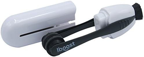 iBoost Portable Eyeglass Cleaner with Case, No Spray, Wipes, or Cloths!