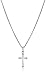Amazon Collection Sterling Silver Children's Petite Polished Cross Pendant Necklace , 13
