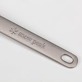 Snow Peak SCT-004 Titanium Spork Lightweight Compact Camping Utensil view 4