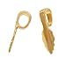 AANRAKU Glue On Pendant Bails Large 18K Gold Plated (10)
