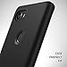 Ringke Slim Compatible with Google Pixel 2 XL Case Snug-Fit Slender (Tailored Cutouts) Lightweight, Thin Scratch Resistant Dual Coating PC Hard Skin Cover for Google Pixel2 XL - Black
