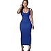 Orangeskycn Women Summer Bandage Bodycon Party Cocktail Maxi Long Dress