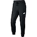 Nike Men's AW77 Cuff Fleece Pants Black/White Pants MD X 29