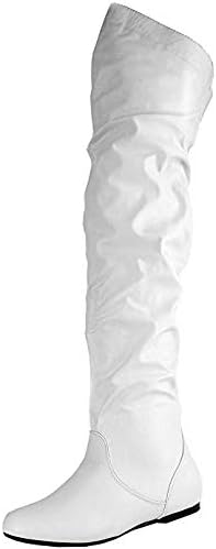 Nature Breeze Womens Stretchy Thigh High Boot