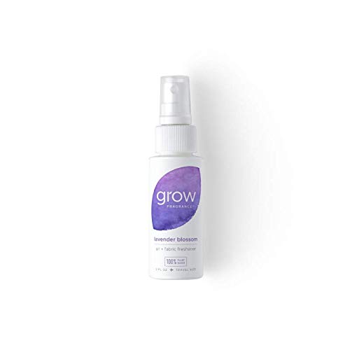 Grow Fragrance - Certified 100% Plant Based Air Freshener + Fabric Freshener Spray, Made with All Natural Essential Oils, 2oz Variety Pack - Great for Travel! - Thumbnail 3