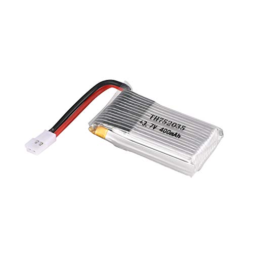 ToGames 2PCS 3.7V 400mAh Li-po Battery for HUBSAN H107/MJX F47/JJR/C F180 RC Drone Quadcopter Aircraft UAV Spare Part Accessories - Thumbnail 4