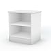 South Shore Libra Open 2-Shelf Nightstand, Pure White