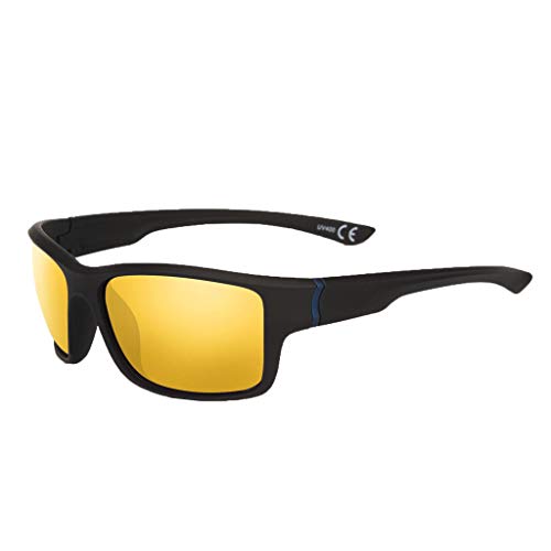 Aviator Polarized Sunglasses With Uv Protection For Men And Women, Rimmed Fishing And Outdoor Sports Outdoor Eyewear(E)