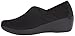 crocs Women's Busy Day Stretch Asymmetrical Wedge , Black/Black, 7 M US