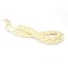 DIGUAN 3 Strands Synthetic Hair Braided Headband Classic Chunky Wide Plaited Braids Elastic Stretch Hairpiece Women Girl Beauty accessory,55g/2oz 613 (#Platinum)