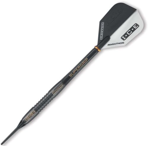 Harrow Black ICE 90% Tungsten Soft Tip Darts 18 Grams 54331