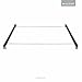 MALOUF Bolt-on Metal Bed Rail System, Twin/Full, Black