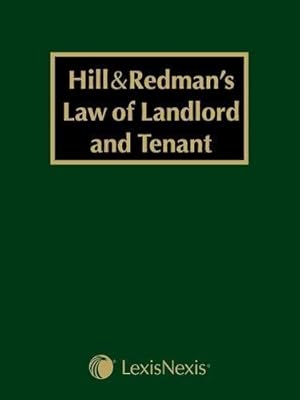 Hill And Redman S Law Of Landlord And Tenant By Paul Matthews