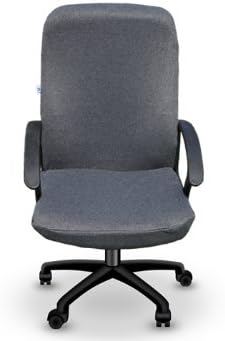Grey Office Computer Desk Chair Cover - Slipcover - Removable & Washable - Made In America - The Chirt