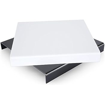 Amazon.com : LimoStudio Table Top Black & White Acrylic Reflective ...