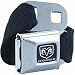 Official DODGE Seat Belt belt and buckle combo canvas