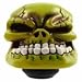 GREEN SKULL MANUAL SHIFT KNOB  ~ Pilot 