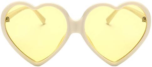 Women Love Heart Shaped Sunglasses Ladies Shopping UV Protection Sun Glasses Female Summer Eyewear Luckilytop