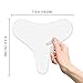 ginkano 2 PACK Anti Wrinkle Chest Pads,Decollete Pad for Chest Wrinkles, Silicone Chest Pads for Decollete and Cleavage Wrinkles Prevent