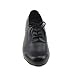 MSMAX Men Lace up Black Flex Tap Latin Dance Shoes Size 10.5