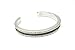 Hair Tie Bracelet - Elegance by Maria Shireen - Steel Silver - Medium