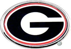 University of Georgia METAL Auto Emblem Adhesive - with colors