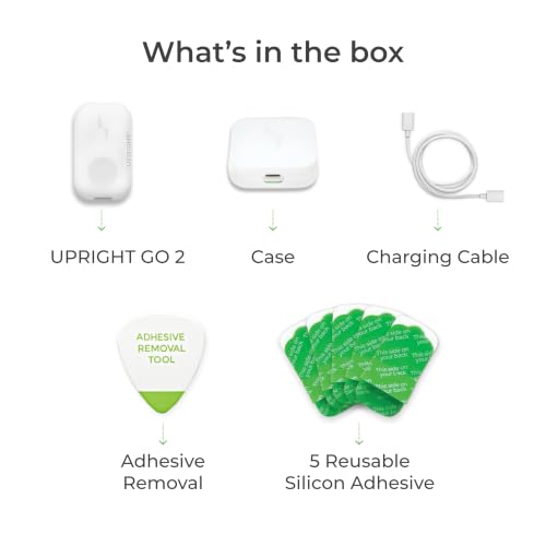 Upright GO 2 Premium | Posture Trainer & Tracker for Women & Men with Smart App