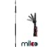 6 to 24 Foot Telescopic Extension Pole by Miloo - Retractable Pole Great for Window Cleaning, Paint Roller Extender, Duster Pole, Hanging Lights, Gutter Cleaning & Light Bulb Changing primary